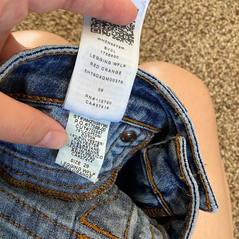 True religion Women's Blue Jeans - Picture 7 of 7